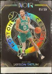 Jayson Tatum [Holo Gold] #105 Basketball Cards 2019 Panini Noir Prices