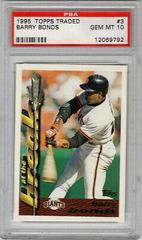 Barry Bonds Baseball Cards 1995 Topps Traded Prices