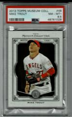 Mike Trout #46 Baseball Cards 2013 Topps Museum Collection Prices