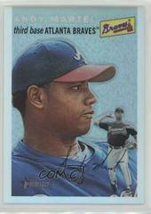 Andy Marte [Retrofractor] Baseball Cards 2003 Topps Heritage Chrome Prices