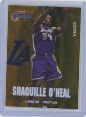 Shaquille O'Neal [Extra] Basketball Cards 2000 Fleer Game Time Prices