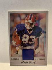 Andre Reed #VM-1 Football Cards 2023 Panini Luminance Vintage Materials Prices
