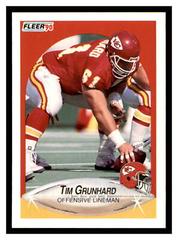 Tim Grunhard #U-88 Football Cards 1990 Fleer Update Prices