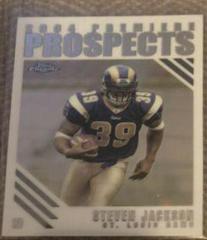 Steven Jackson Football Cards 2004 Topps Chrome Premiere Prospects Prices