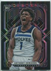 Anthony Edwards [Purple] #152 Basketball Cards 2020 Panini Obsidian Prices
