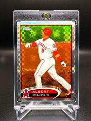 Albert Pujols [Facing Left Xfractor] #80 Baseball Cards 2012 Topps Chrome Prices