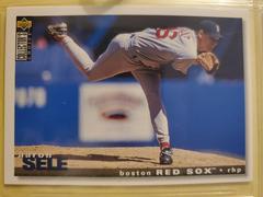 Aaron Sele #406 Baseball Cards 1995 Upper Deck Prices