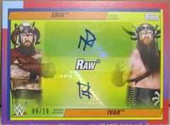 Ivar, Erik [Red] Wrestling Cards 2021 Topps Heritage WWE Dual Autographs Prices