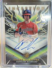 Chase DeLauter [Gold Foil] #BPA-CDR Baseball Cards 2023 Bowman Inception Autograph Prices