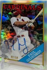 Paul Goldschmidt Baseball Cards 2023 Topps Chrome 1988 Autographs Prices