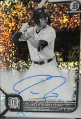 Spencer Torkelson [Black & White Mini Diamond Refractor] #CRA-ST Baseball Cards 2022 Bowman Chrome Rookie Autographs Prices