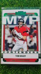Tom Brady [Emerald] Football Cards 2022 Panini Contenders MVP Prices