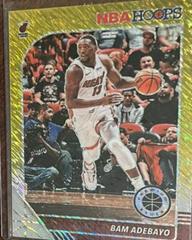 Bam Adebayo [Gold Shimmer] Basketball Cards 2019 Panini Hoops Premium Stock Prices