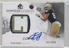 Tyler Eifert [Autograph Patch] #160 Football Cards 2013 SP Authentic Prices