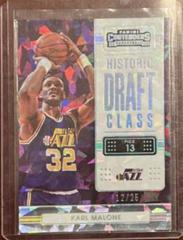 Karl Malone [Cracked Ice] #17 Basketball Cards 2022 Panini Contenders Historic Draft Class Prices