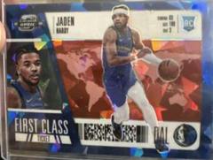 Jaden Hardy [Red Cracked Ice] #1 Basketball Cards 2022 Panini Contenders Optic First Class Ticket Prices