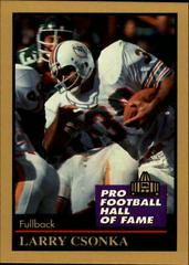 Larry Csonka #31 Football Cards 1991 Enor Pro HOF Prices