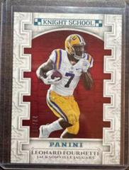 Leonard Fournette [Red] #KNS-LF Football Cards 2017 Panini Knight School Prices
