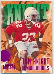 Tom Knight [Rave] #229 Football Cards 1997 Skybox Impact Prices