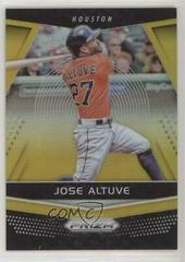 Jose Altuve [Gold] Baseball Cards 2018 Panini Chronicles Prizm Prices