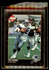 Troy Aikman #31 Football Cards 1992 Collector's Edge Prices