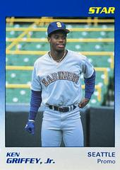 Ken Griffey Jr. [Promo Blue White Back] Baseball Cards 1989 Star Griffey Jr Prices