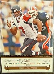Michael Vick [Timeless Tributes Silver] #6 Football Cards 2006 Panini Donruss Classics Prices