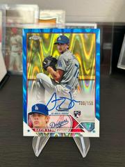 Gavin Stone [Blue RayWave] #RA-GS Baseball Cards 2023 Topps Chrome Update Rookie Autographs Prices