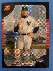 Alex Rodriguez [Xfractor] #50 Baseball Cards 2005 Bowman Chrome Prices