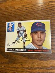 Corky Valentine #44 Baseball Cards 1955 Topps Prices
