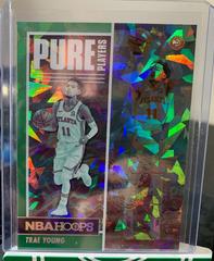 Trae Young [Green Ice] #6 Basketball Cards 2021 Panini Hoops Pure Players Prices