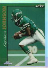Keyshawn Johnson [Refractor] Football Cards 1997 Topps Chrome Prices