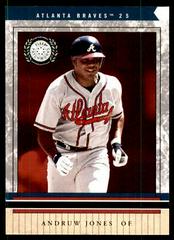 Andruw Jones [Star Ruby] #79 Baseball Cards 2003 Fleer Patchworks Prices