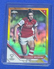 Vivianne Miedema [Gold Refractor] Soccer Cards 2021 Topps Chrome UEFA Women’s Champions League Prices