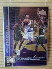 Latrell Sprewell [Game Dated] Basketball Cards 1997 Upper Deck Prices