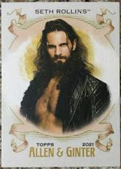 Seth Rollins #AG-20 Wrestling Cards 2021 Topps Heritage WWE Allen & Ginter Prices