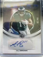 A. J. Brown [Cobalt] #SS-AB Football Cards 2022 Panini Elements Solar Signatures Prices