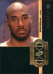 Michael Dickerson Basketball Cards 1998 Spx Finite Radiance Prices
