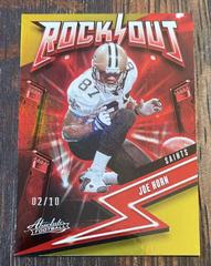 Joe Horn [Spectrum Gold] #9 Football Cards 2023 Panini Absolute Rock Out Prices