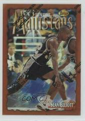 Sean Elliott [Refractor] #200 Basketball Cards 1996 Finest Prices