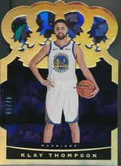 Klay Thompson [Crystal Gold] Basketball Cards 2020 Panini Crown Royale Prices