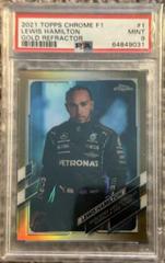 Lewis Hamilton [Gold] #1 Racing Cards 2021 Topps Chrome Formula 1 Prices