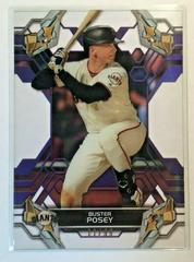Buster Posey [Purple] Baseball Cards 2019 Topps High Tek Prices
