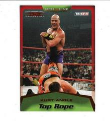 Kurt Angle [Red] #86 Wrestling Cards 2008 TriStar TNA Cross the Line Prices