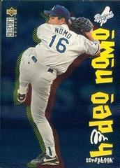 Hideo Nomo #3 Baseball Cards 1996 Collector's Choice Nomo Scrapbook Prices