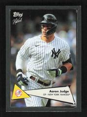 Aaron Judge [Silver Puzzle Back] Baseball Cards 2022 Topps X Naturel 1952 Prices