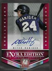 Mitch Haniger [Aspirations Die Cut Autograph] Baseball Cards 2012 Panini Elite Extra Edition Prices