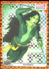 Gamora [Orange Checkers] Marvel 2023 Upper Deck Platinum Prices