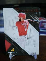Bryce Harper [Red] #13 Baseball Cards 2021 Panini Chronicles Pinnacle Prices