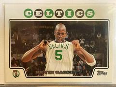 Kevin Garnett Basketball Cards 2008 Topps Prices